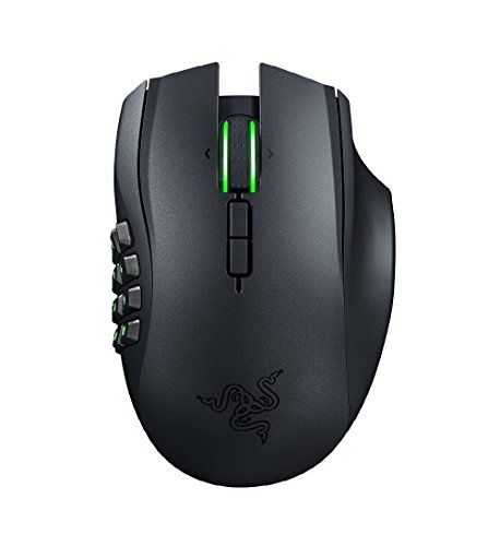 Razer Naga Epic Chroma Multi-Color Wireless Mmo Gaming Mouse With 19 Buttons And 8200 Dpi (Rz01-01230100-R3U1) (Renewed)