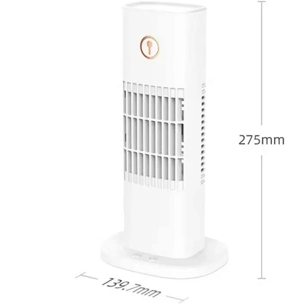 Biurkowy wentylator chłodzący powietrzem, wentylator chłodzący USB do domu i biura, przenośny mini wentylator z odświeżającą mgiełką do użytku osobistego