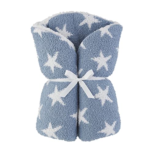 Mud Pie Baby Girls Nursery Chenille Mat, Star, 34
