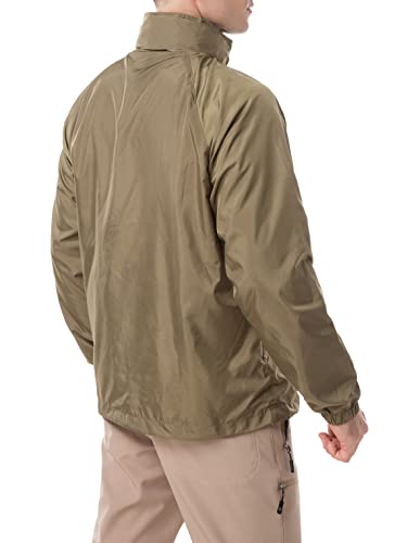 Image of Mens Windbreaker Jackets Lightweight Packable Jacket,Windproof and Dustproof