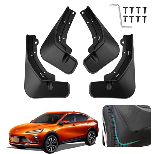 Image of Custom Fit for Mud Flaps 2024 2025 Buick Envista Mud Splash Guard Front and Rear 4-PC Set