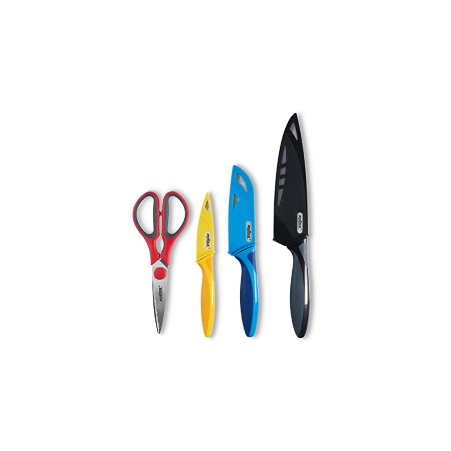 ZYLISS-4-Piece-Value-Knife-Starter-Set-with-Sheath-Covers-Stainless-Steel ZYLISS 4 Piece Value Knife Starter Set with Sheath Covers, Stainless Steel