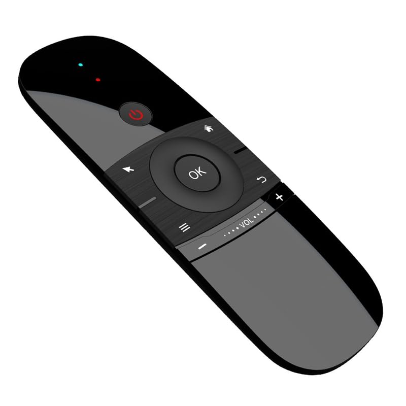 Pilot W1 2.4G Bezprzewodowa somatosensoryczna latająca wiewiórka Mini klawiatura do dekodera telewizyjnego projektora