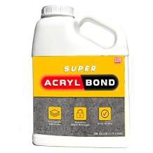Super Acryl Bond, High-Strength Concrete Adhesive Bonding Agent, 1 Gallon