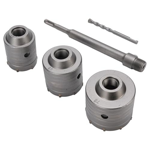 Kit de brocas para concreto 55, 65, 75 mm con estuche miniatura 3