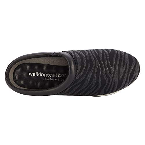 Walking Cradles Dana Black Zebra Stretch 10.5 M (B)2