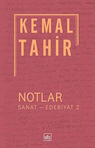 Notlar: Sanat-Edebiyat 2