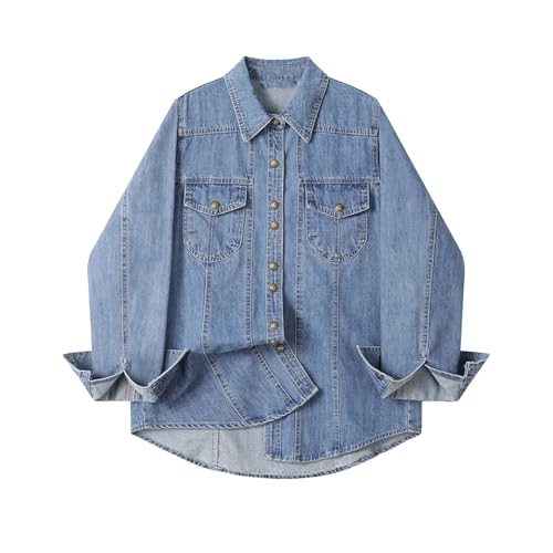 Veste en jean vintage ample femme : finis les hauts étriqués au printemps