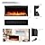 LegendFlame 43" W Smart Build in Electric Fireplace Insert, 1-2-3 Sided View, Heater 750W/1500W, Multi Colors of Flame & Fuel Bed, Alexa Enabled