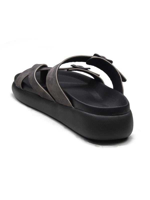 Image of UNDERROUTE mens Underroute Urgh 02 Stylish Durable Soft Footbed Synthetic Casual Sandals for Men Sandal