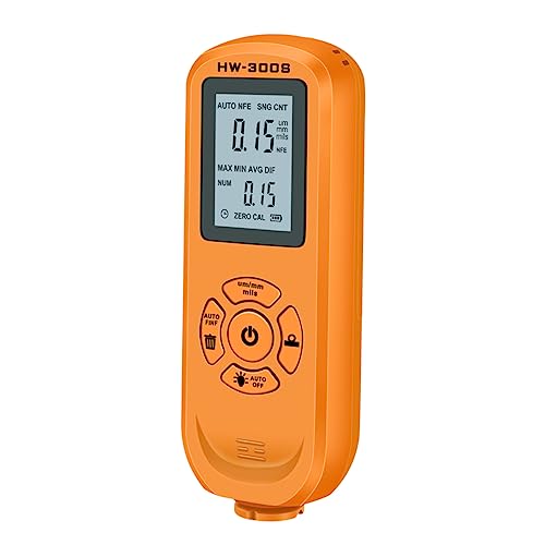 CHILDWEET 1 Set Car Painting Depth Gauge Orange Coated Gauge Car Coated Thickness Tester