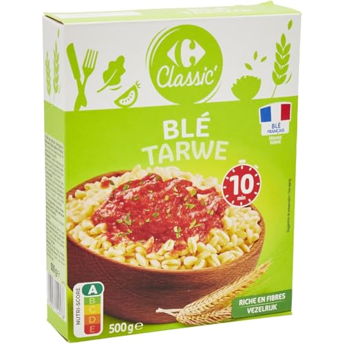 Blé précuit français CARREFOUR pour salades et repas express