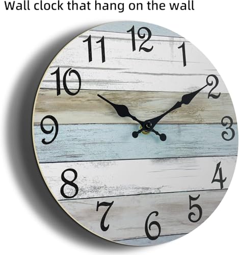 10 " Coastal Silent Non Ticking Wall product