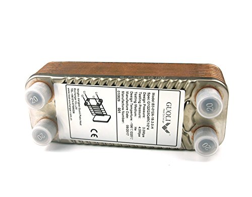 Brazed 18 Plates Heat Exchanger and Wort Chiller?Copper Brazed Wort Chiller R1/2