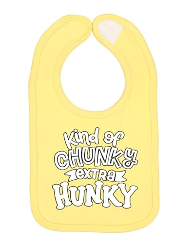 Wild Bobby Kind of Chunky Extra Hunky Humor Infant Premium Jersey Baby Bib