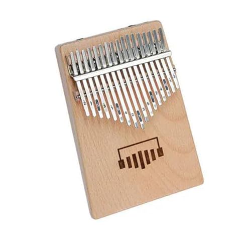 Kalimba For Beginners 17 Keys Kalimba Miniature Wood Kalimbas Professional Initiants Thumbs Piano Synthesizer Instrument Accessories(Style 2)
