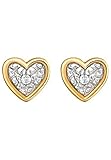 Farbe: gold CHRIST Diamonds Damen-Ohrstecker 375er Gelbgold 2 Diamant One Size 87381722
