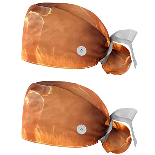 Chapeaux de travail cheval lot de 2 casquettes de travail respirantes JDEZ pour hommes