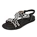 Imagen de Sandalias Mujer Verano Ancho Especial Negras Elegantes Casual Sandalia Anchas Para Plana Comodas Planas Plantillas Hippies Zapatos Cómodos Cómodas Doradas De Ortopedicas Confort Beige Chica37
