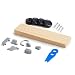 Pinewood Pro Basic Derby Car Kit with BSA Wheels, BSA axles and pre-Cut pre-drilled BSA Block
