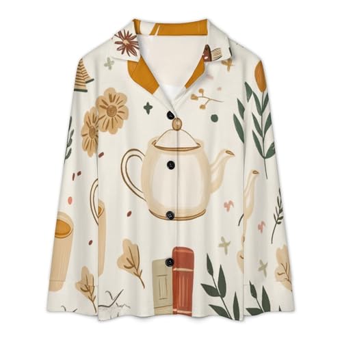 Pyjama à manches longues en tissu premium pour ensemble de voyage confortable - 4