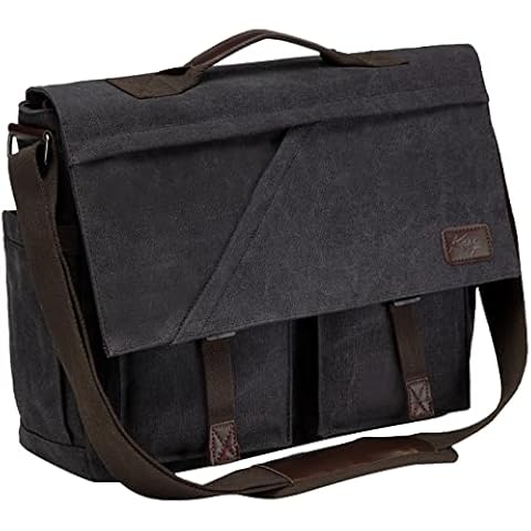 Kasgo Maletín Portátil Bolso Hombre Bandolera Cover
