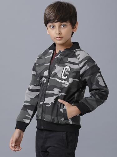 Image of Under Fourteen Only Boys Winter Jacket, Full Sleeve,Sleeveless Quilted Puffer Jacket with Front Closure, Casual Warm Jacket for Kids, Lightweight Winterwear for School, Outdoor Play and Travel