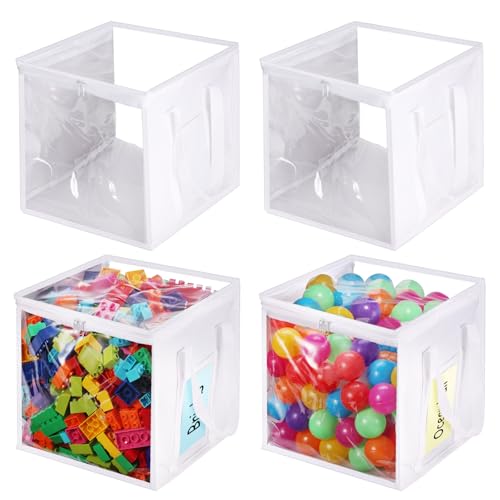 4 Packs Large Toy Storage Bins 12