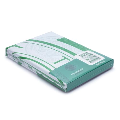 Officially Licensed Celtic FC Double Bedding Set, Reversible and Includes Pillowcase, Perfect for Kids - Image 2