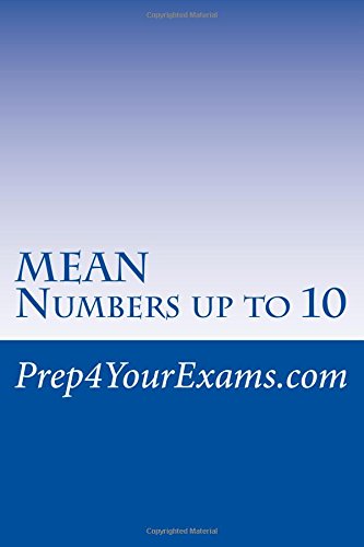 MEAN - Numbers up to 10 (MMMR)