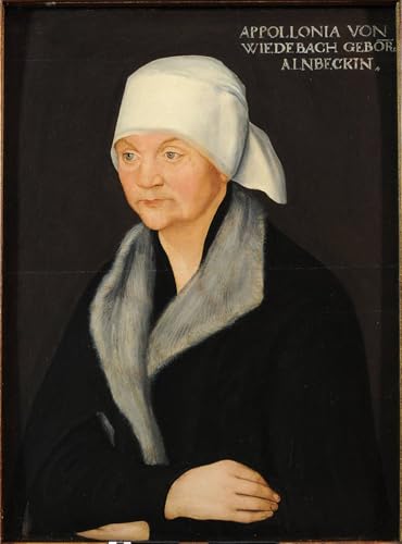 Cuadro sobre lienzo de Apollonia von Wiedebach por Lucas Cranach para oficina 60x90cm
