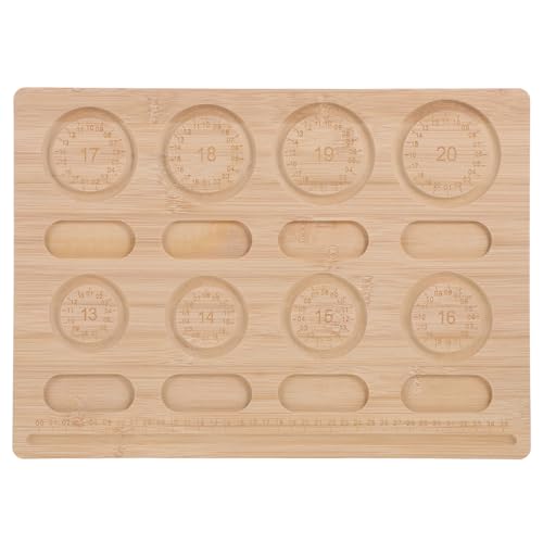 Planche à perler compacte DOITOOL pour mesurer et organiser vos bracelets DIY