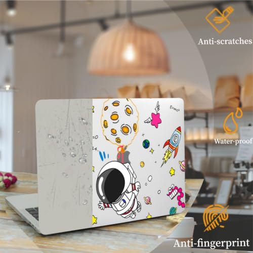Coque MacBook Pro 14 Pouces M5 M4 M3 avec Housse Clavier Protection Rigide Astronaute