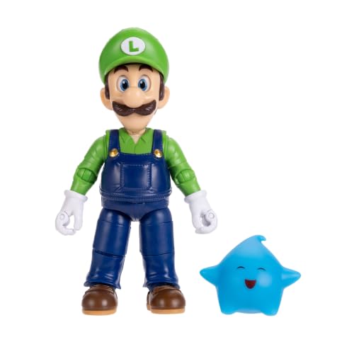 Jakks Pacific The Super Mario Galaxy Movie 6-inch Luigi Figure