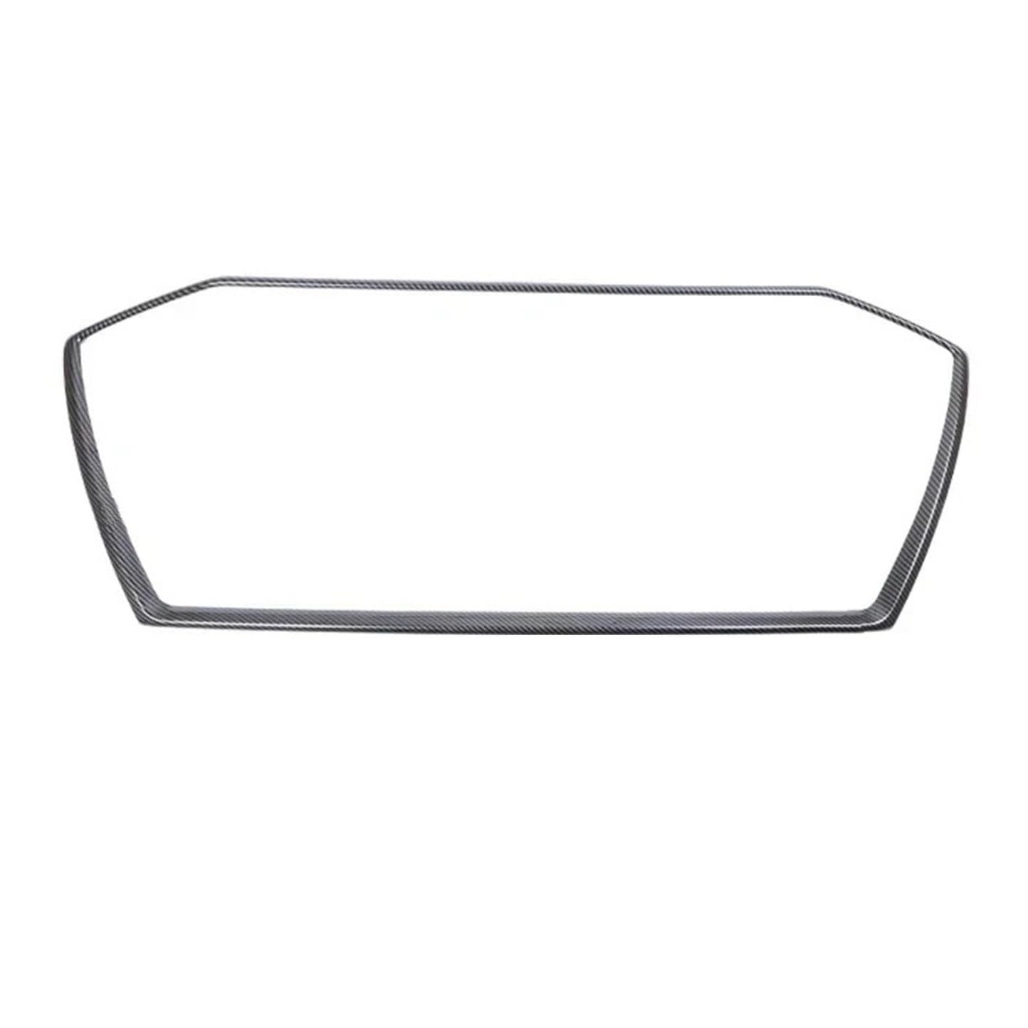 Rama osłony chłodnicy samochodu pasuje do Audi A3 8Y S3 Akcesoria do tuningu zewnętrznego Rama dekoracyjna Części samochodowe(Carbon fiber pattern)