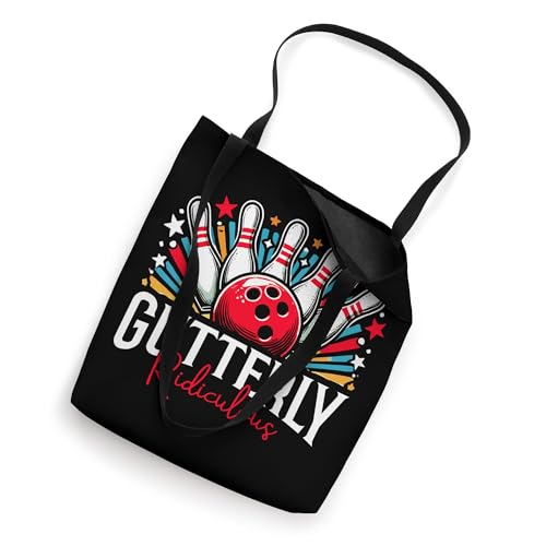 Gutterly Ridiculous Bowling Sport Bowler Tote Bag miniatura 2