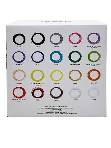 Pluma 3D SCRIB3D Advanced con 2 colores y 348 pies de filamento PLA miniatura 6