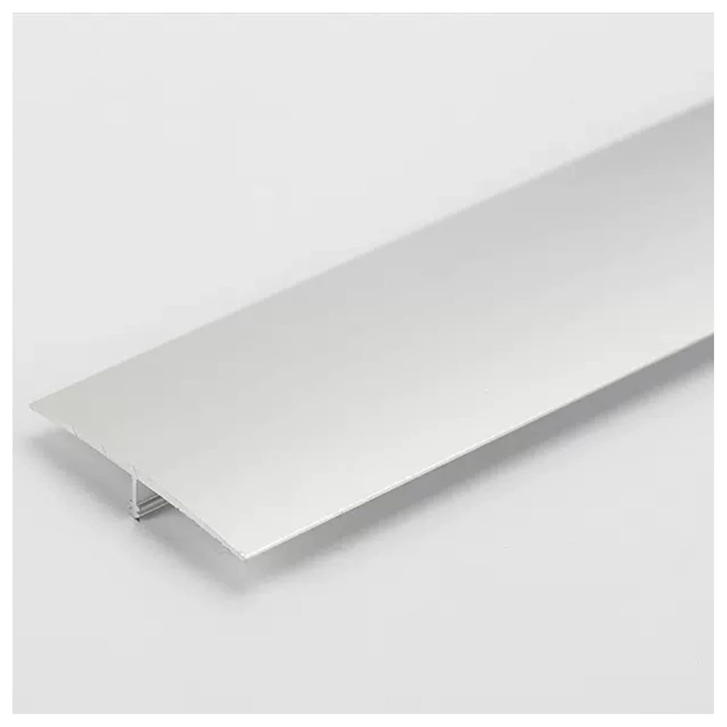 Door Strip Threshold Transition Strip Aluminum T Floor Gap/Seam Covering Strip 4cm / 1.57" Wide, Cuttable Floor Transition Strip for Wood Vinyl Laminate Tile Floors
