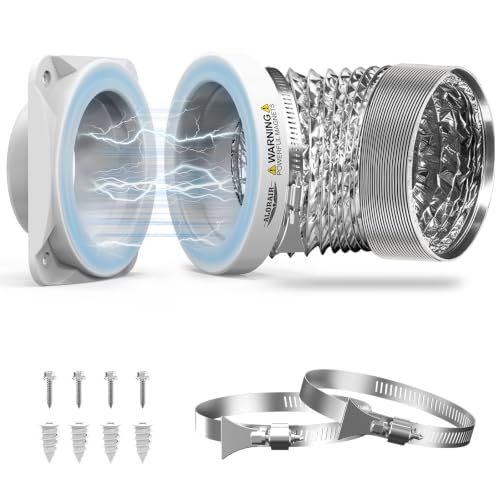 ALORAIR Magnetic Dryer Vent Connector Kit, Quick Disconnect, DV180, 4 Inch