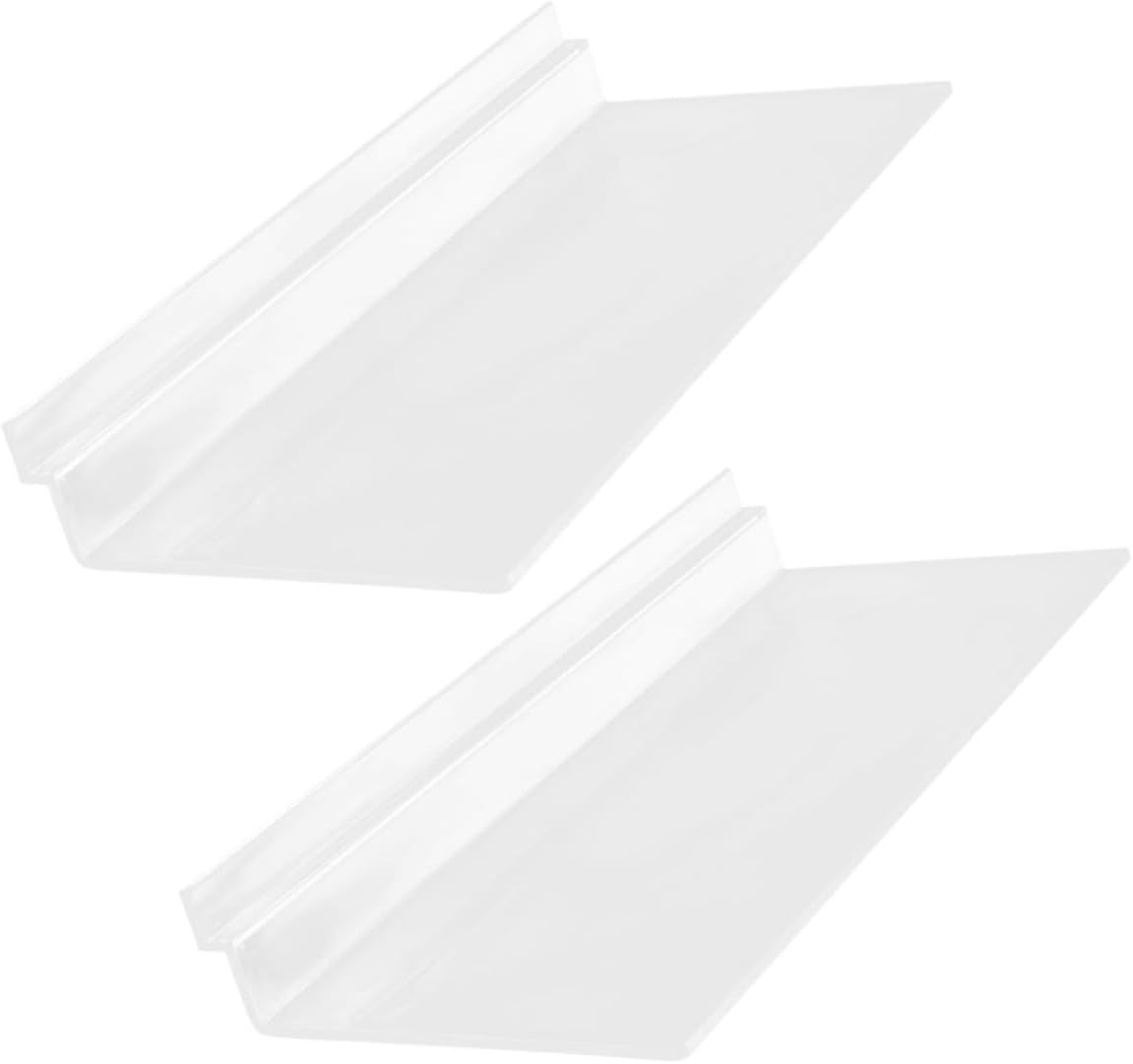 Ciieeo 2pcs Versatile Wall Shoe Display Floating Shelves Easy Install for Home and Commercial Use