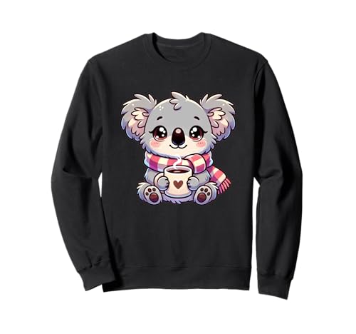 Koala de Navidad & Café Mujeres Koala Lover Sudadera