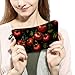 Livel lhood Tomato Makeup Bag Red Tomato Pattern Small Cute Organizer Bag Zipper Pouch Tomato Illustration Print Cosmetic Bag Present for Women Friends