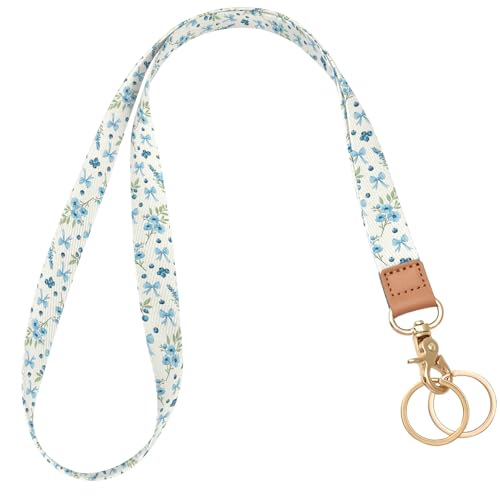 Knagsfa Lanyards for ID Badges, Cute Lanyard for Keys with