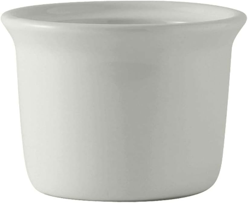 Tuxton China DYS-0805 Petite Marmite, 8 oz., 4" Dia. x 2-7/8"H, Round, Microwave & Dishwasher Safe, Oven Proof, Fully vitrified, Lead-Free, Ceramic, DuraTux, Assorted Colors, Pack of 12