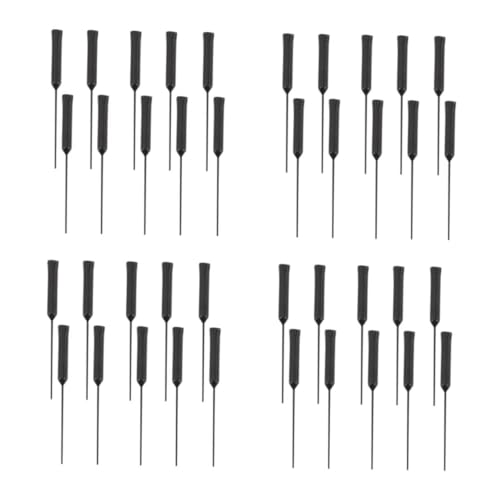 Baluue 40pcs Ear Cleaner Tools Kit Cleaning Accessories for Ear Wax Removal and Maintenance and Portable Cleaning Supplies