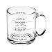 SIGNALS Shhh, Almost, Now You May Speak - Funny Glass Coffee Mug