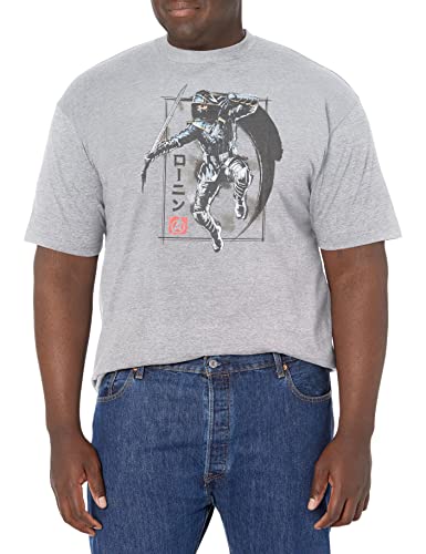 T-Shirt Marvel Ronin Homme en coton noir coupe standard confortable