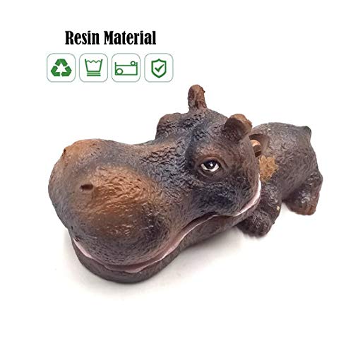 Superdream Frog Air Stone Bubbler Aerating Aquarium Ornament Fish Tunk Decorations (Hippopotamus) #TOP1