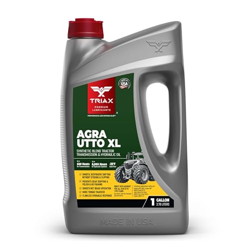 TRIAX Agra UTTO XL GL-4 Synthetic Blend Tractor Hydraulic...