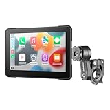 INTERPHONE SYNC70E Essential Motorrad Display – 7 Zoll WiFi- und Bluetooth-Motorrad-Display für Smartphone-Mirroring – Display mit QUIKLOX- Halterung, IP66 wasserdicht